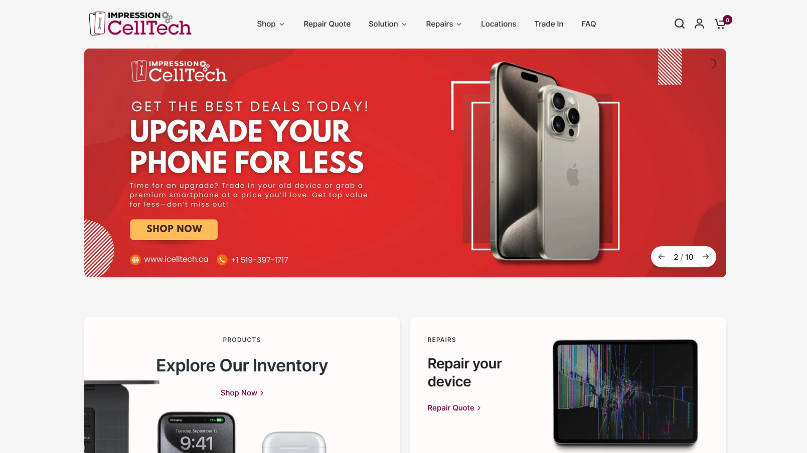 celltech website picture